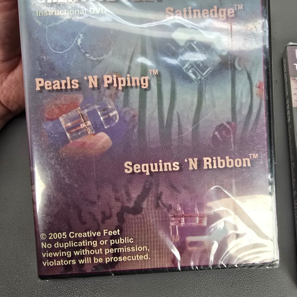 Creative Feet Special 2 Sewing Accessory W/ Snap-on Adapters & 2 DVD's Bernina - Picture 7 of 12